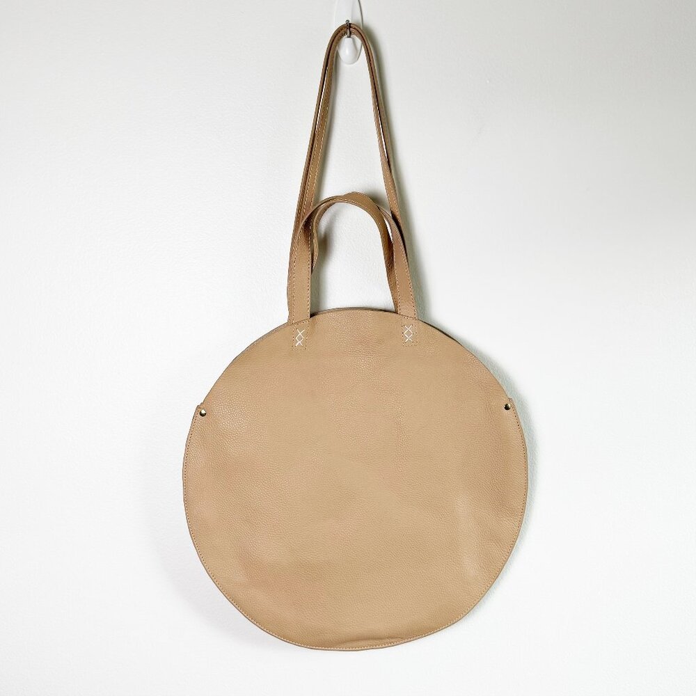 Free People 100% Leather Cindy Circle Tote